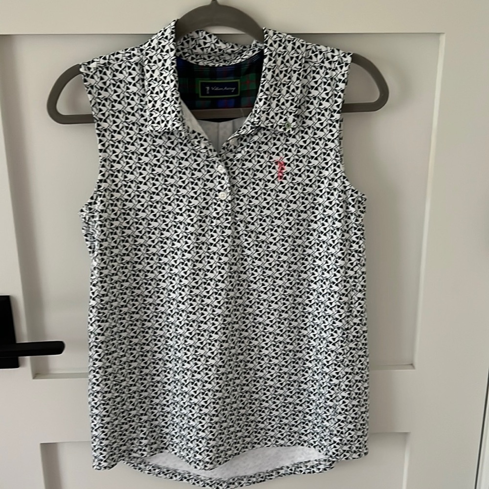 William Murray Golf - Ws Martini Sleeveless Polo - XS
